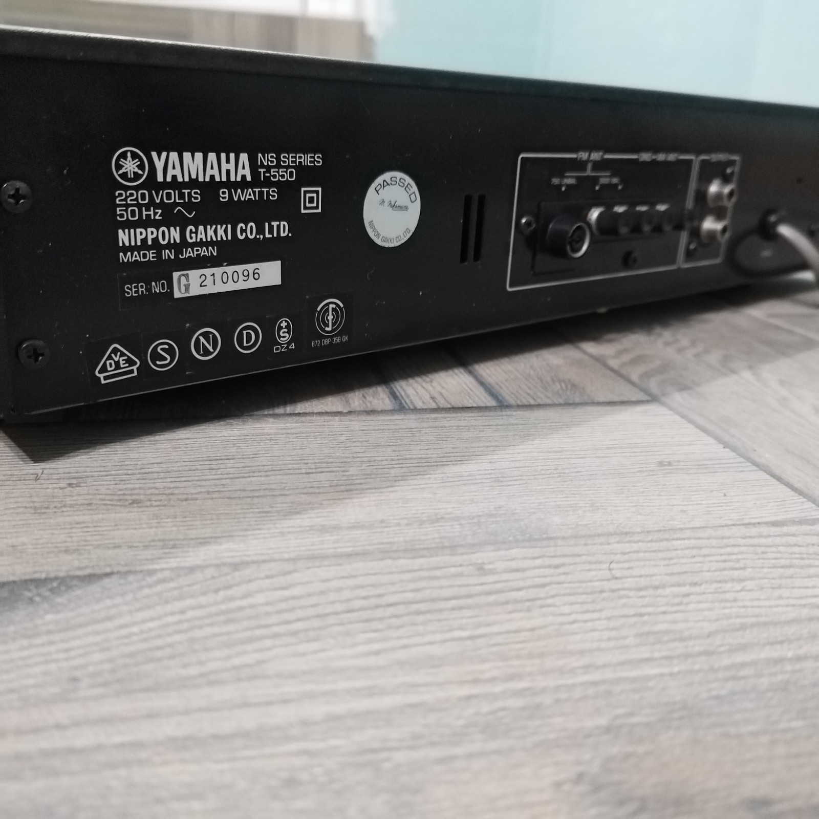 Yamaha T-550 Vintage Tuner