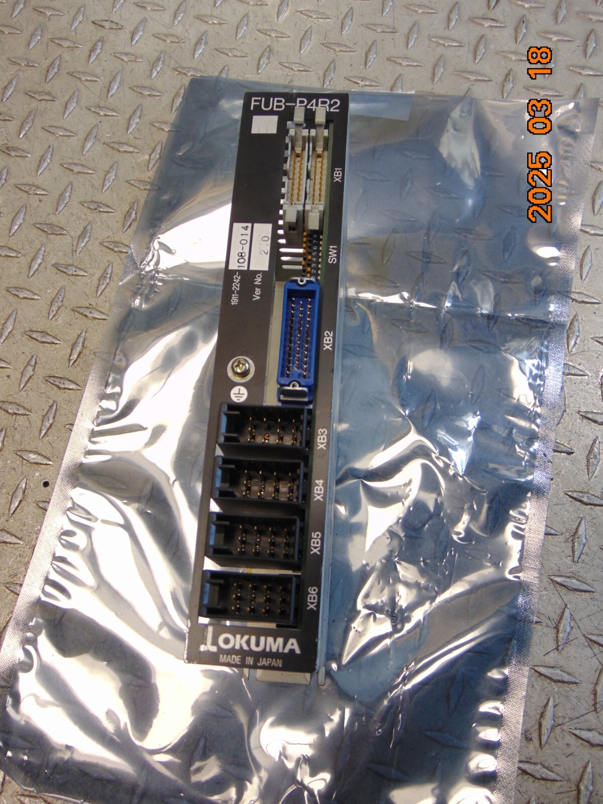 OKUMA FUB-P4R2, E4809-045-175, 1911-2242-108-014 VER 2.0