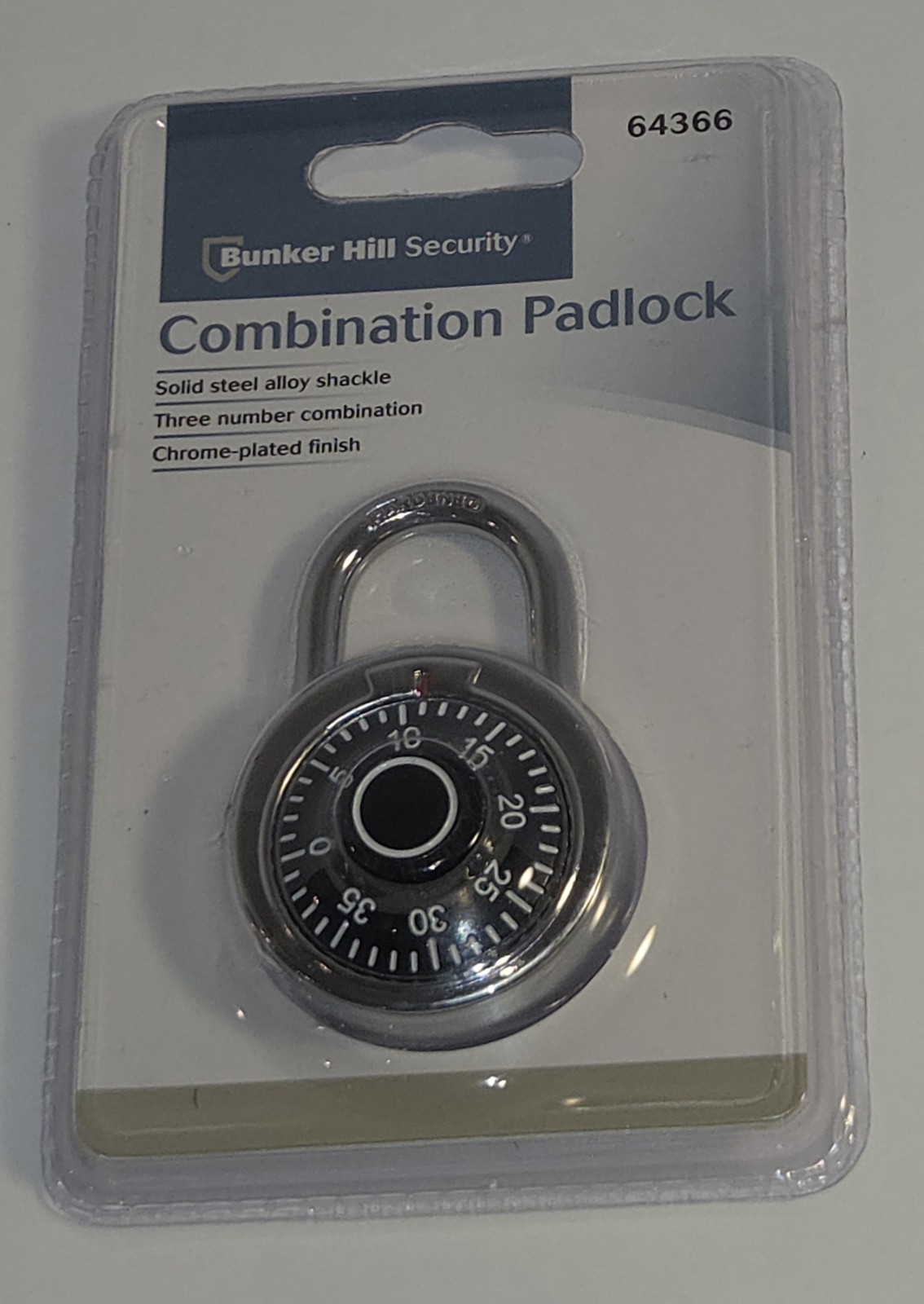 Bunker Hill Security Combination PadLock Lock