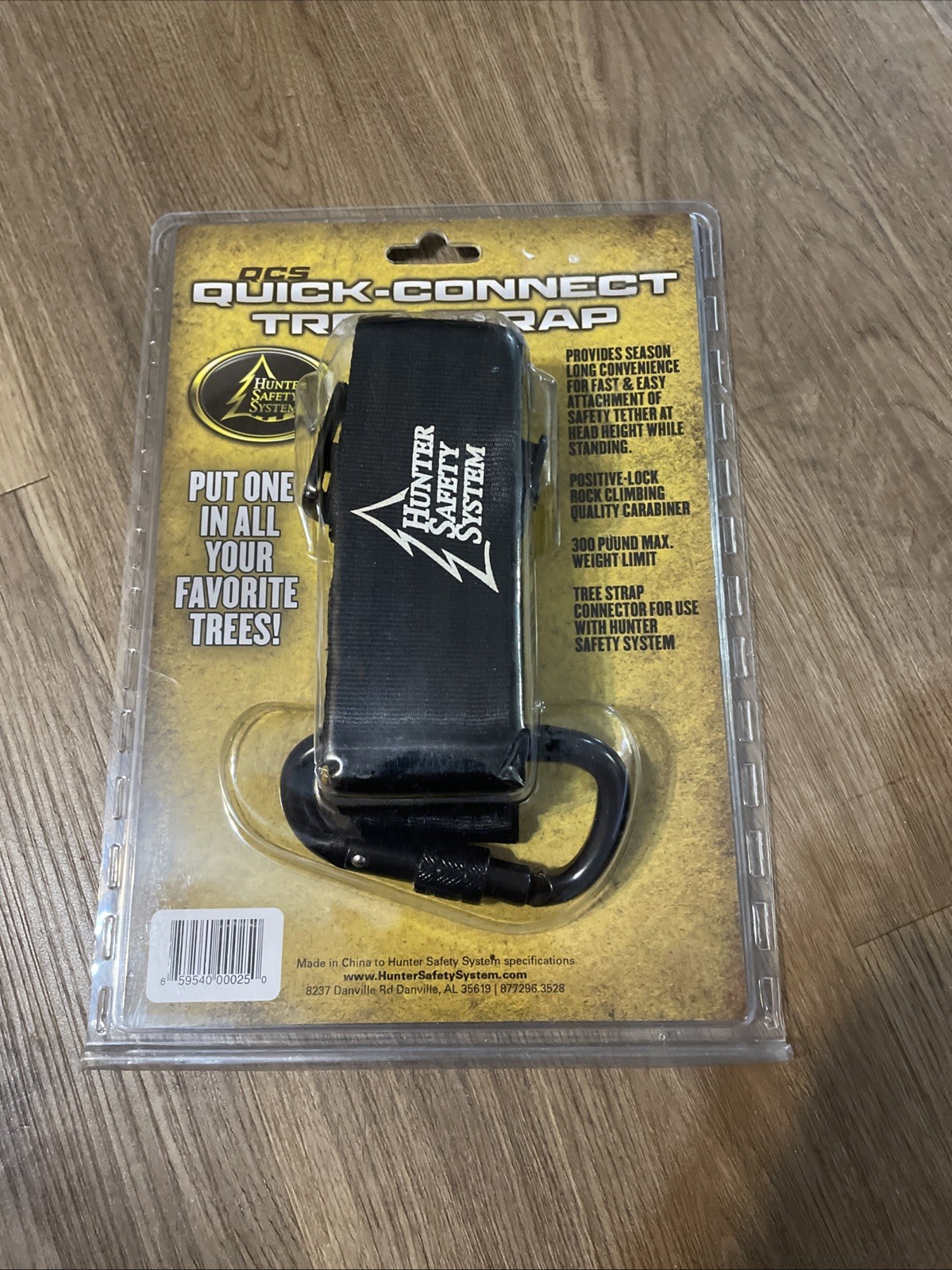 Hunter Safety System Quick-Connect Tree Strap for Tree-Stand Hunting Single