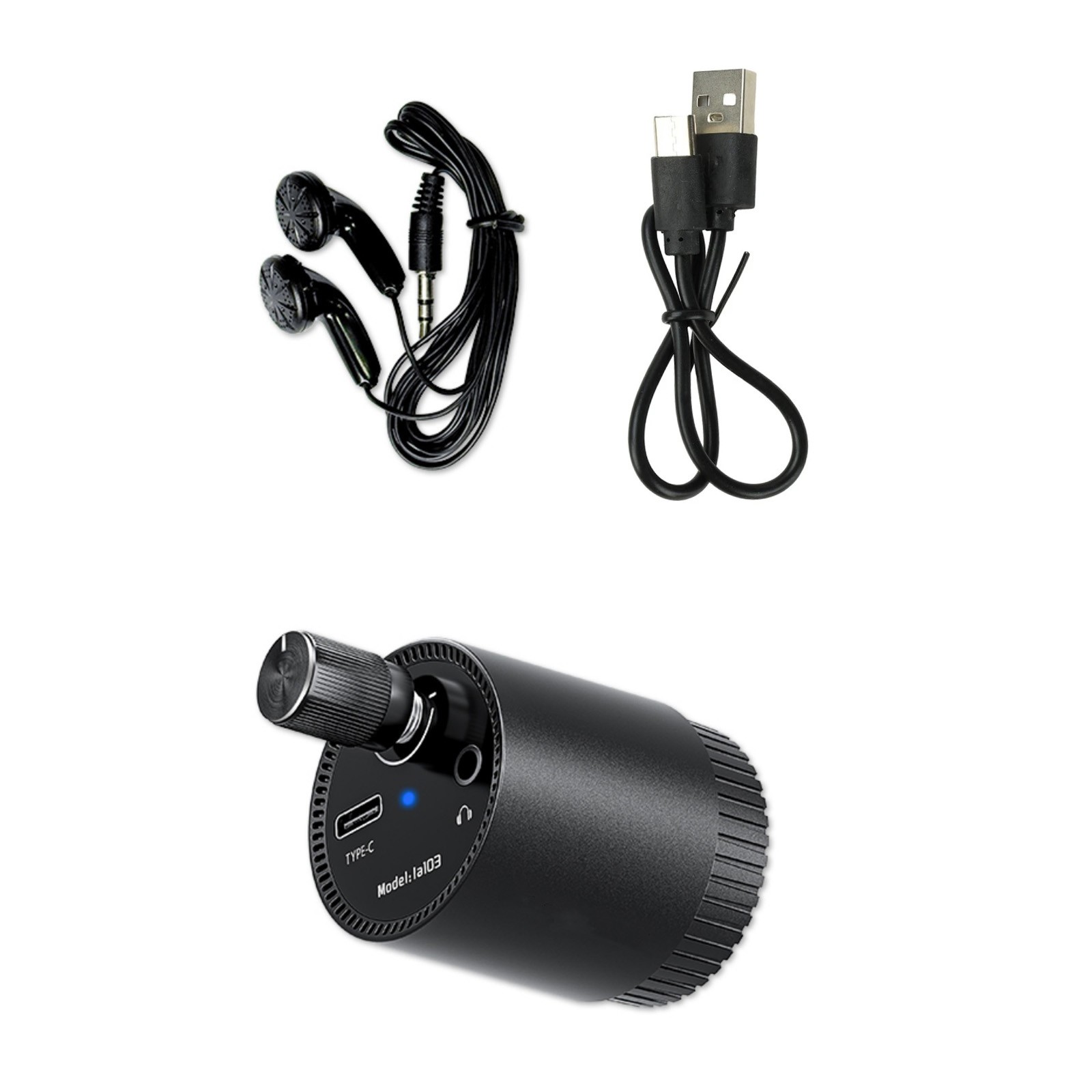 Portable Water Pipe Leak Detector Sensor with Headphone for Underground Leakage