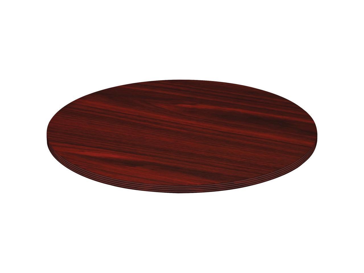 Lorell 1-1/2" Round Top 42" Mahogany 34352
