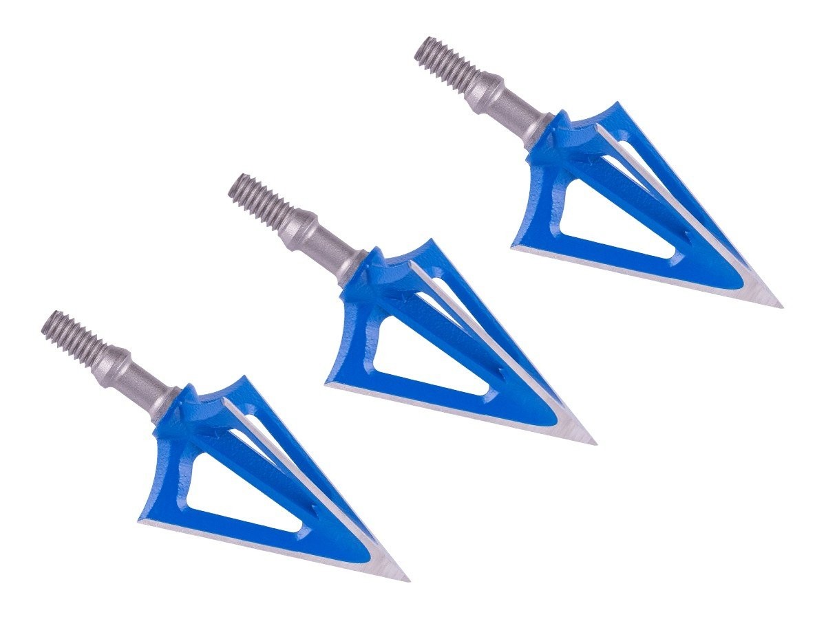 G5 Montec Broadhead 100 Grain 25th Anniversary 3 Pack Blue