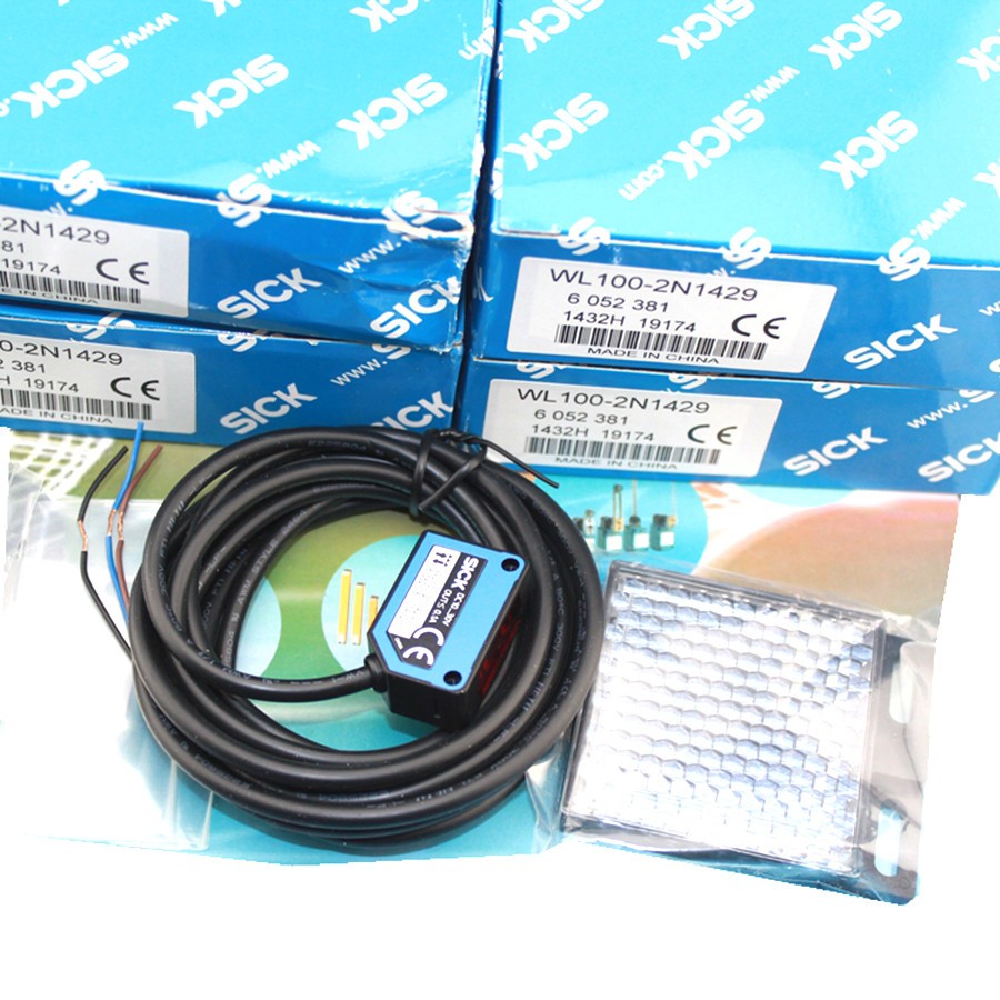 SICK WL100-2N1429 Photoelectric Sensors, NPN,6052381Kd