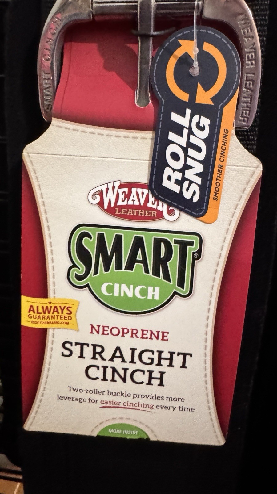 Weaver Smart Cinch Felt Western Horse Cinch Girth New Multiple Size/Color