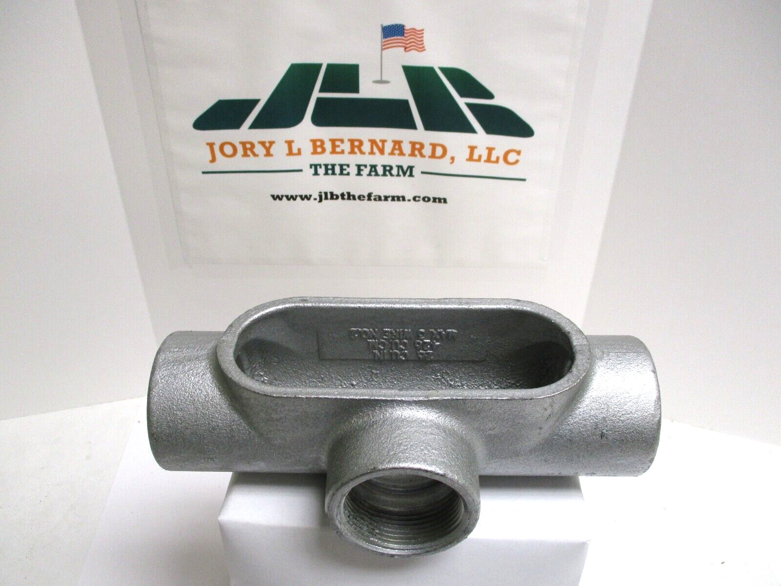 CROUSE HINDS, 1-1/2", T57, IRON ALLOY, 1 - LOT OF 2, CONDUIT FITTINGS, SURPLUS