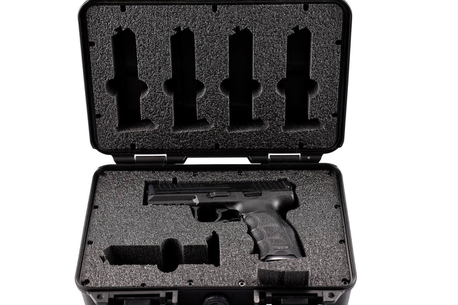 New Armourcase including HK Heckler Koch VP9 Pistol Nanuk 909 case foam with lid