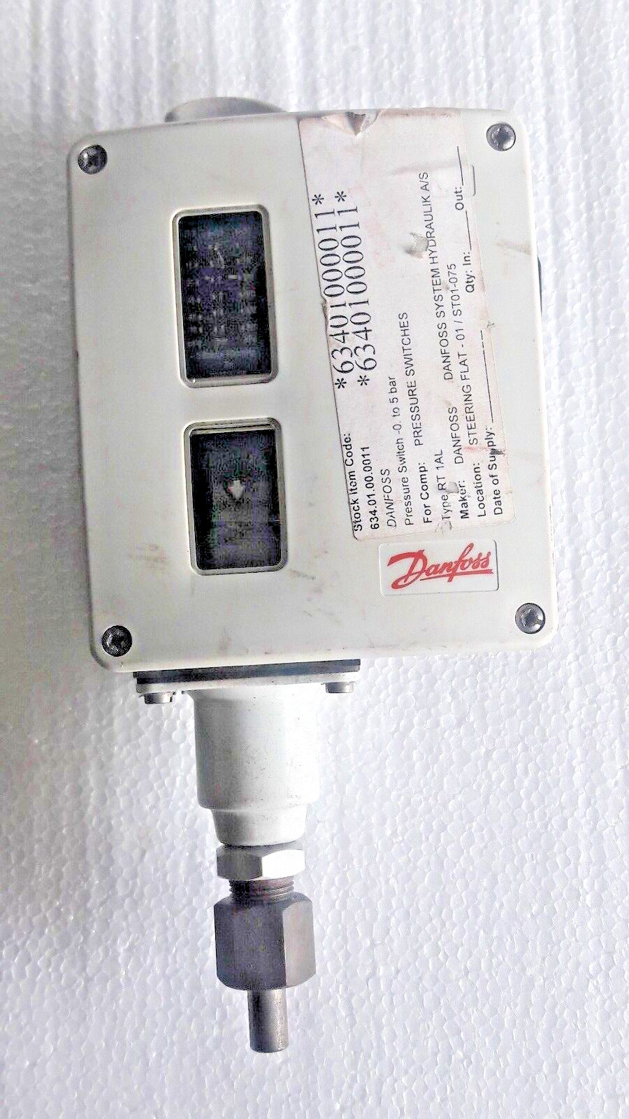 DANFOSS RT1AL  Pressure Switch 0 to 5 Bar # NEW