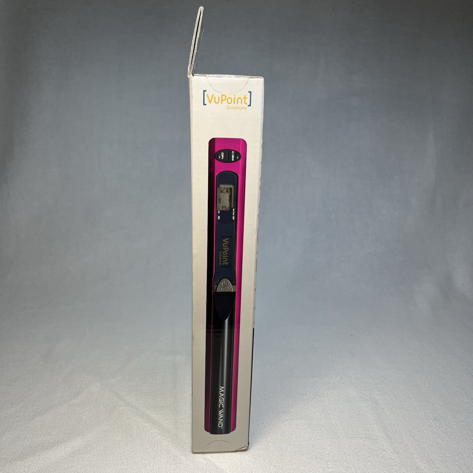 Vu Point Magic Wand Hand Held Scanner St415pk New In Box Hard To Find Pink Color