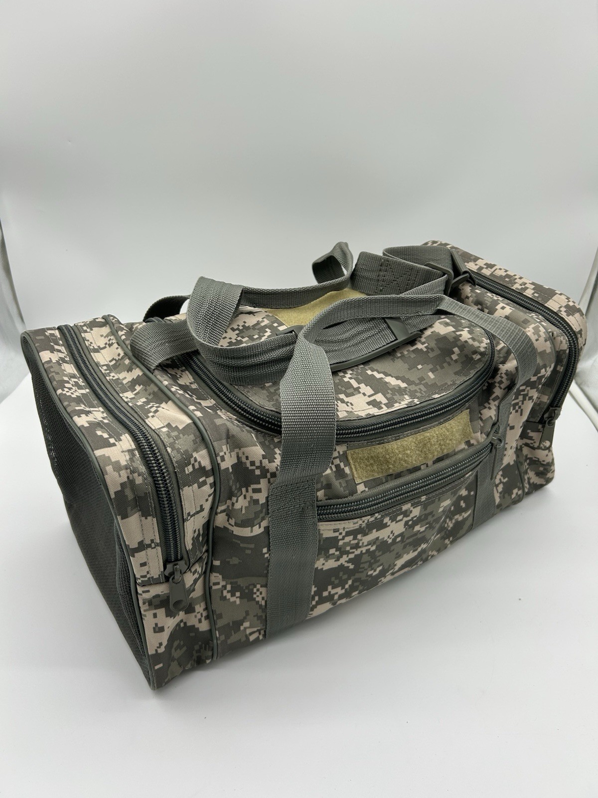 Digital Camo Duffle Bag, Tactical Bag, Flying Circle Large Digicam Camouflage