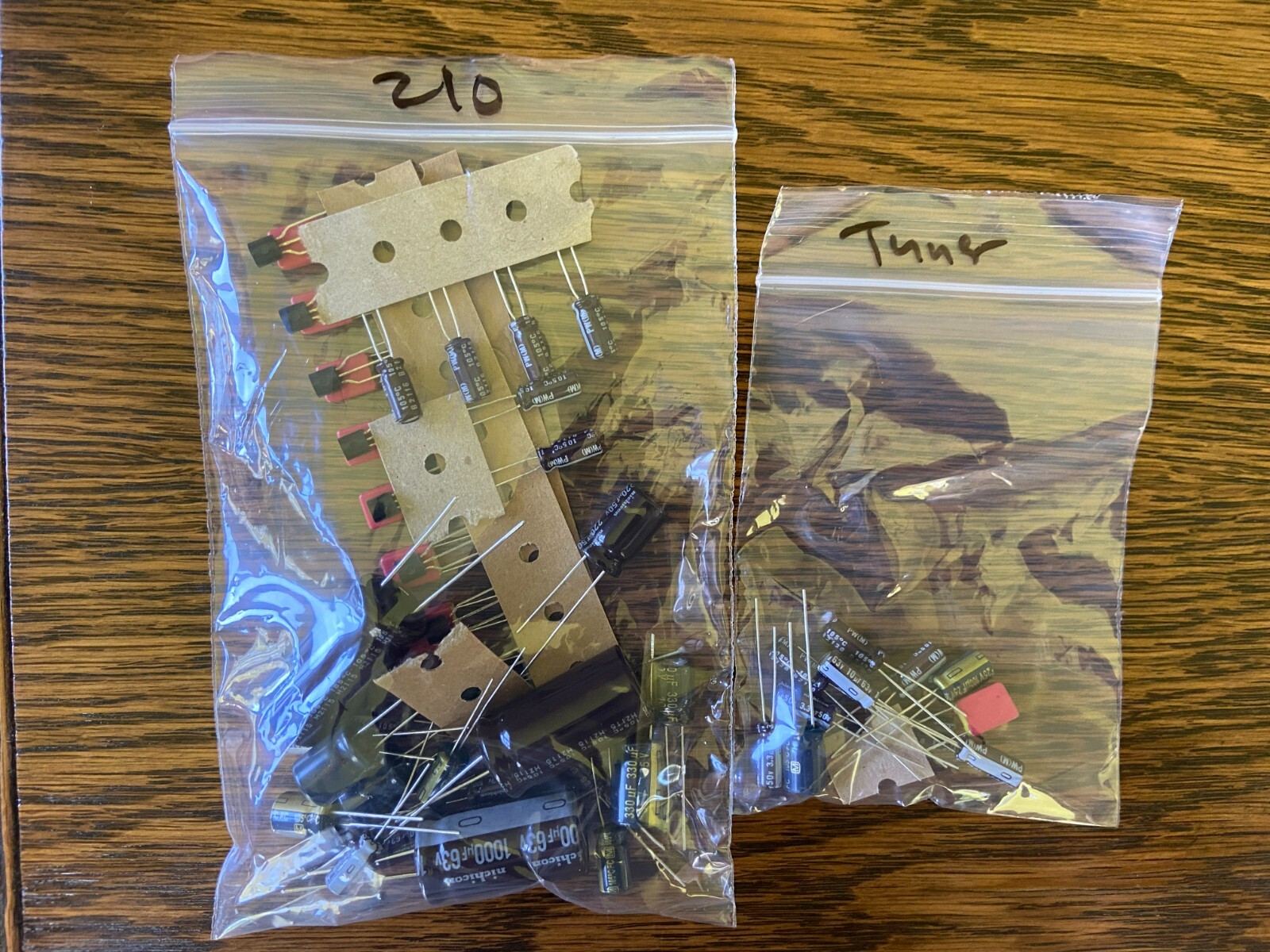 Sansui 210 Complete Rebuild Kit High-Quality Receiver Recap Caps Transistors