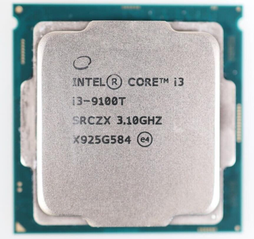 [Lot of 2] Intel core i3-9100T SRCZX 4 cores 4 threads 3.10 GHz LGA1151