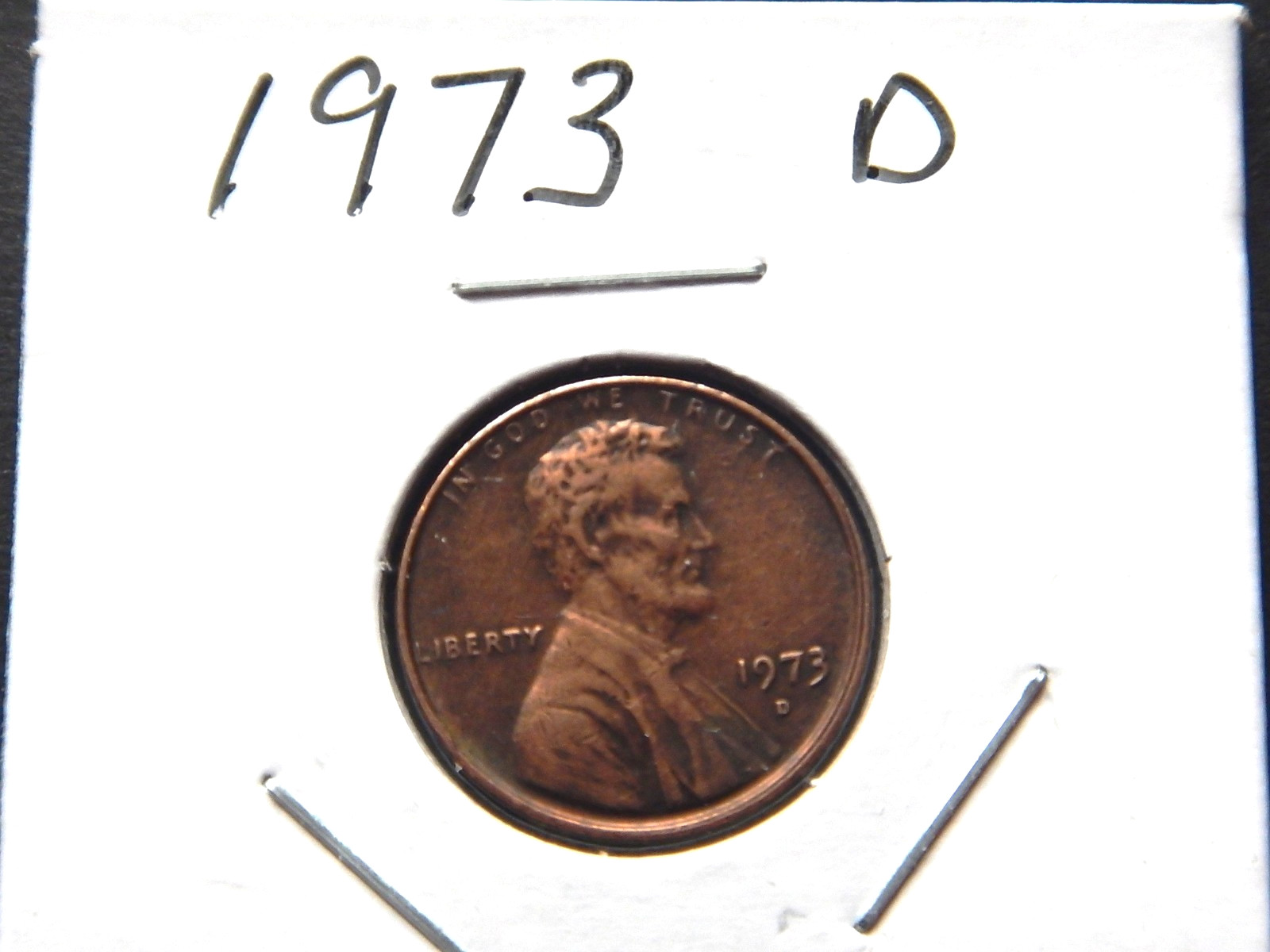 1973 (D) Lincoln Penny