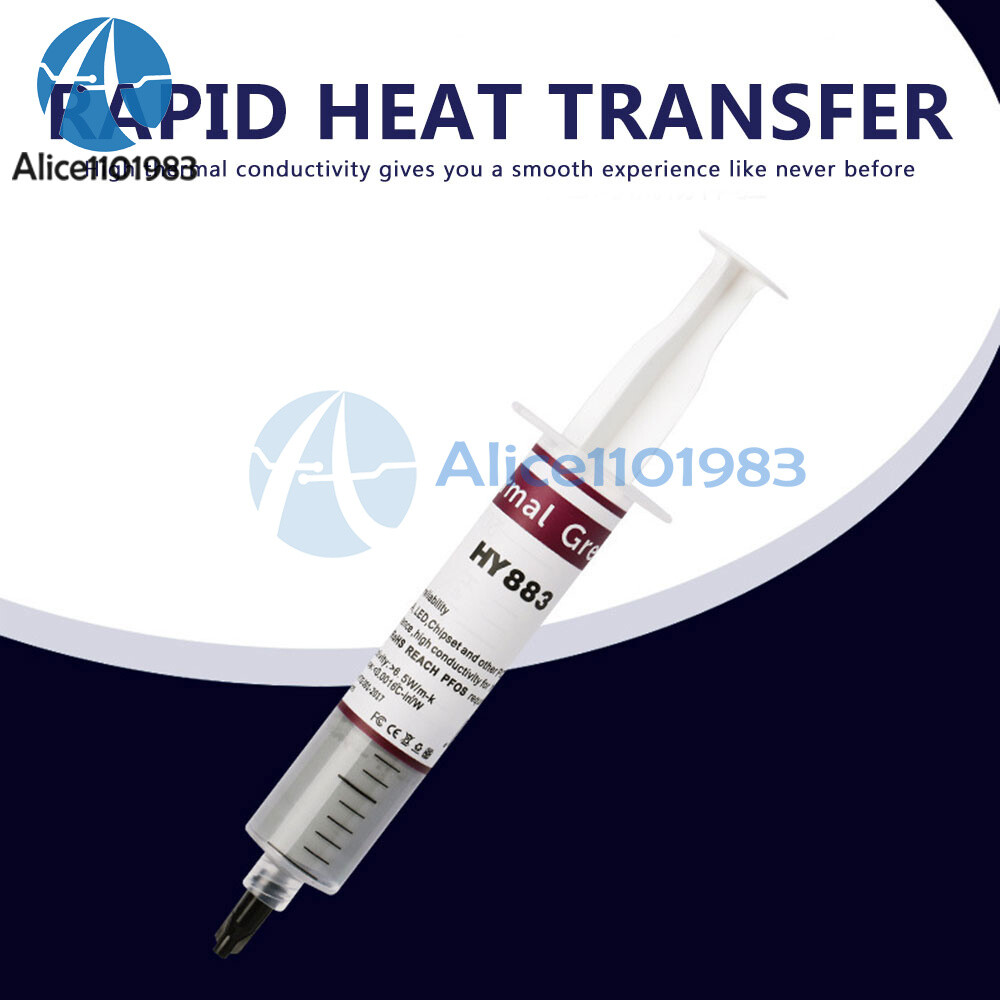 CPU Cooling Paste HY883 Thermal Conductive Silicone Grease 6.5W For Computer