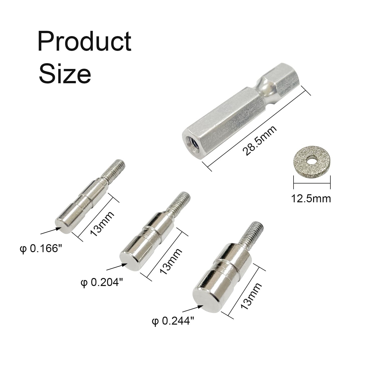 scottchen PRO Arrow Squaring Tool for Archery - Drill Powered Diamond...