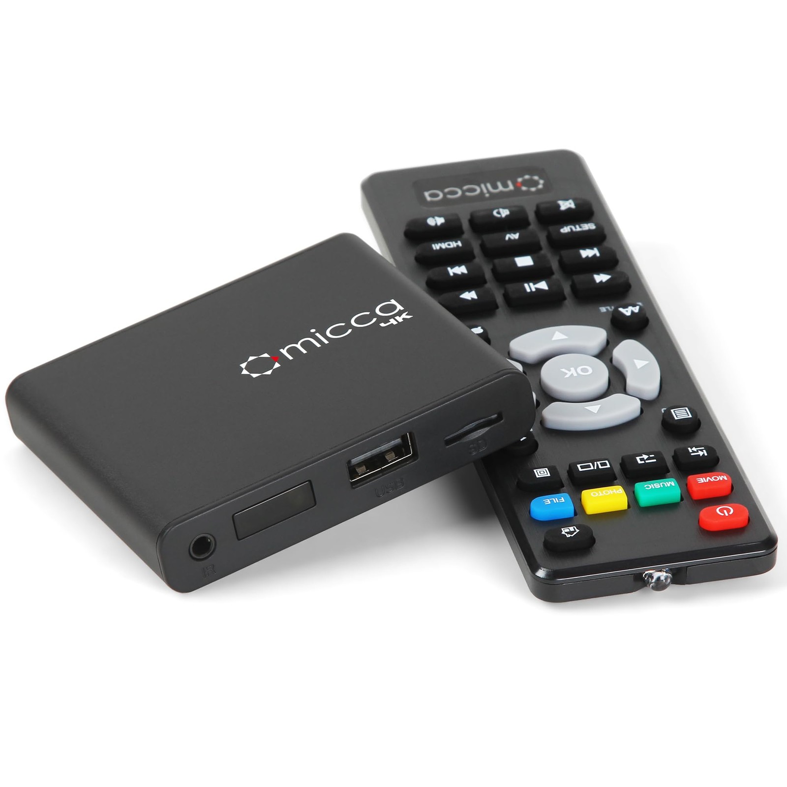 4K Ultra HD Digital Media Player for USB & MicroSD, HDMI, H.265, Auto Play