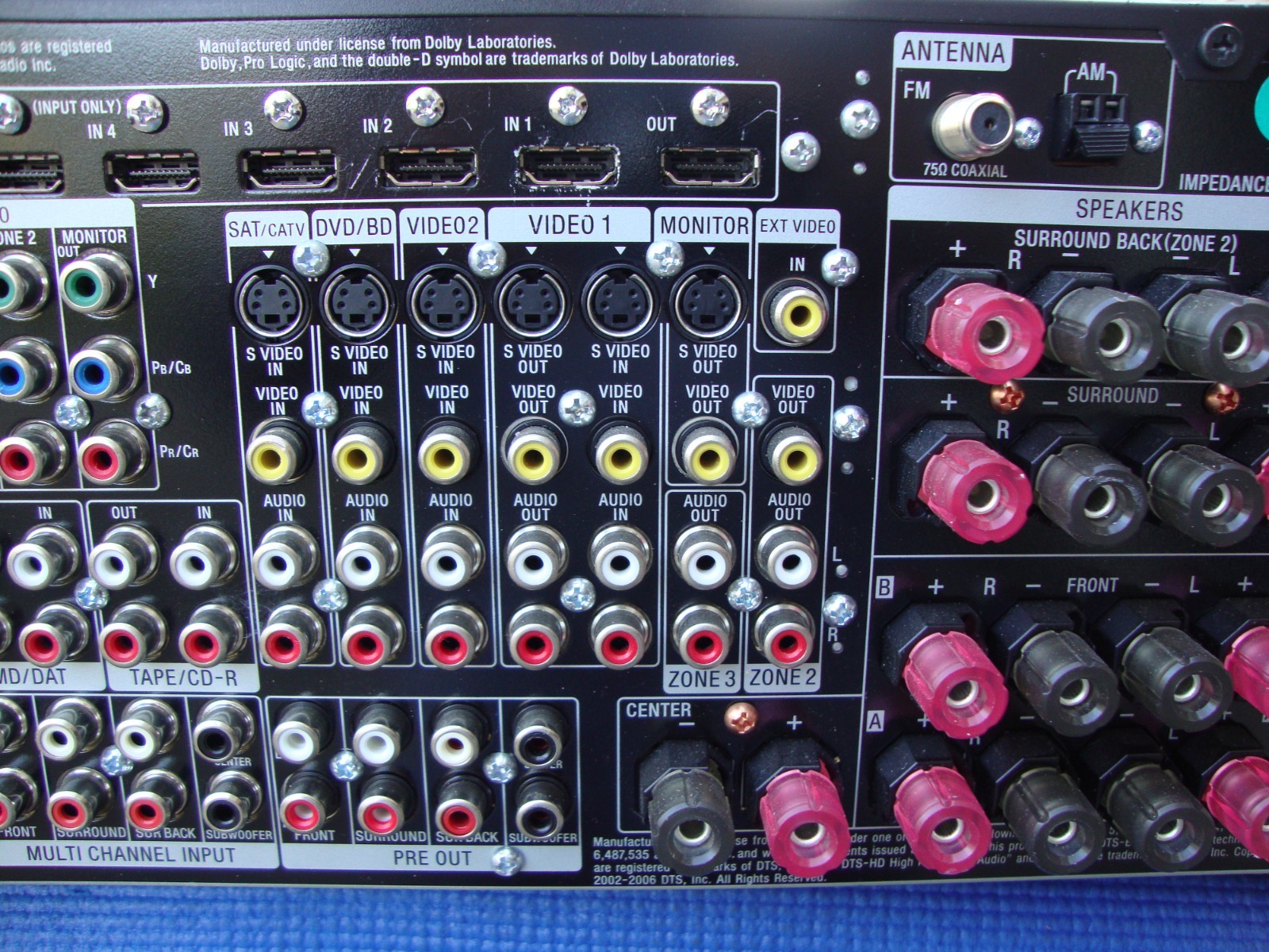 Sony STR-DA5300ES - Multi Channel 7.1 AV Receiver ~ HDMI 1080p Upconversion