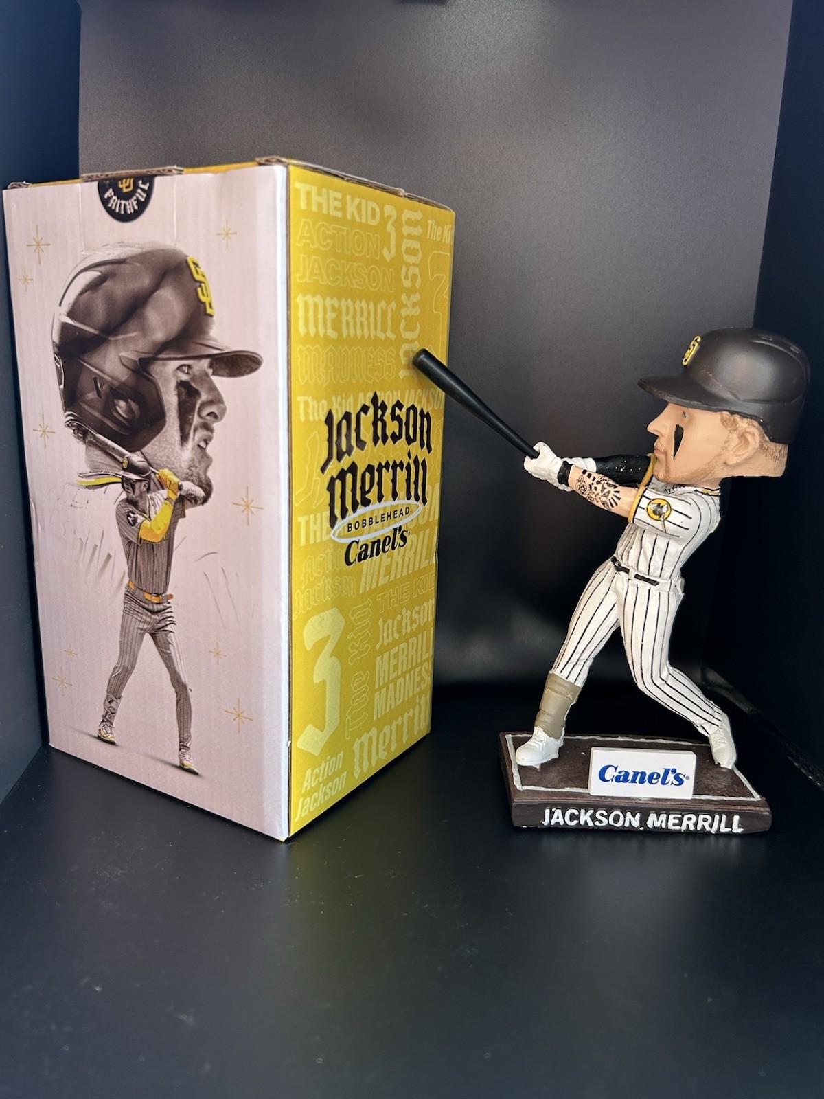 Jackson Merrill Bobblehead San Diego Padres SGA 3/31/25 Same Day Ship Mon-fri