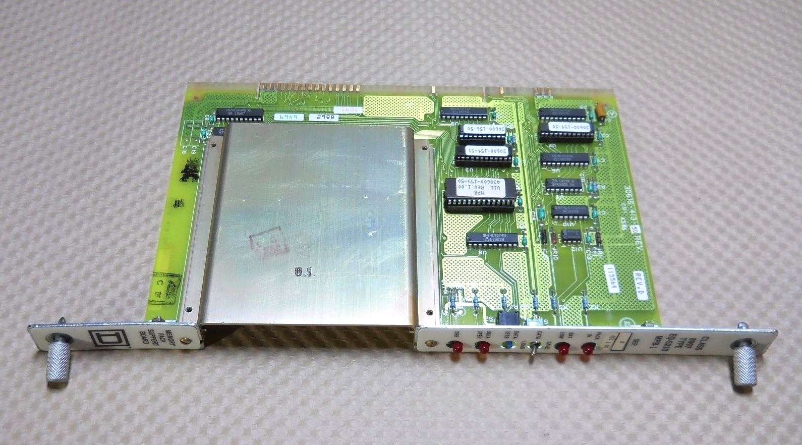 SQUARE D 8997-EQ-5210-MPB-1 MEMORY PACK SUPPORT BOARD REFURBISHED NEW