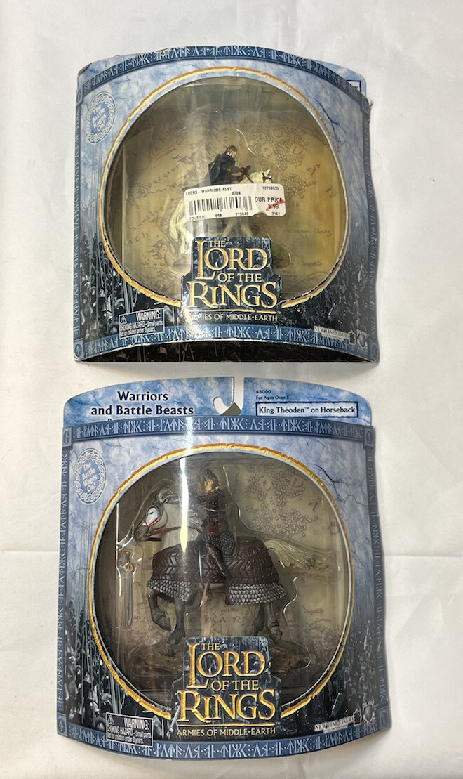 Vintage Toybiz Lord Rings Armies Middle Earth Figure MIB MOC COMPLETE Lot 2004