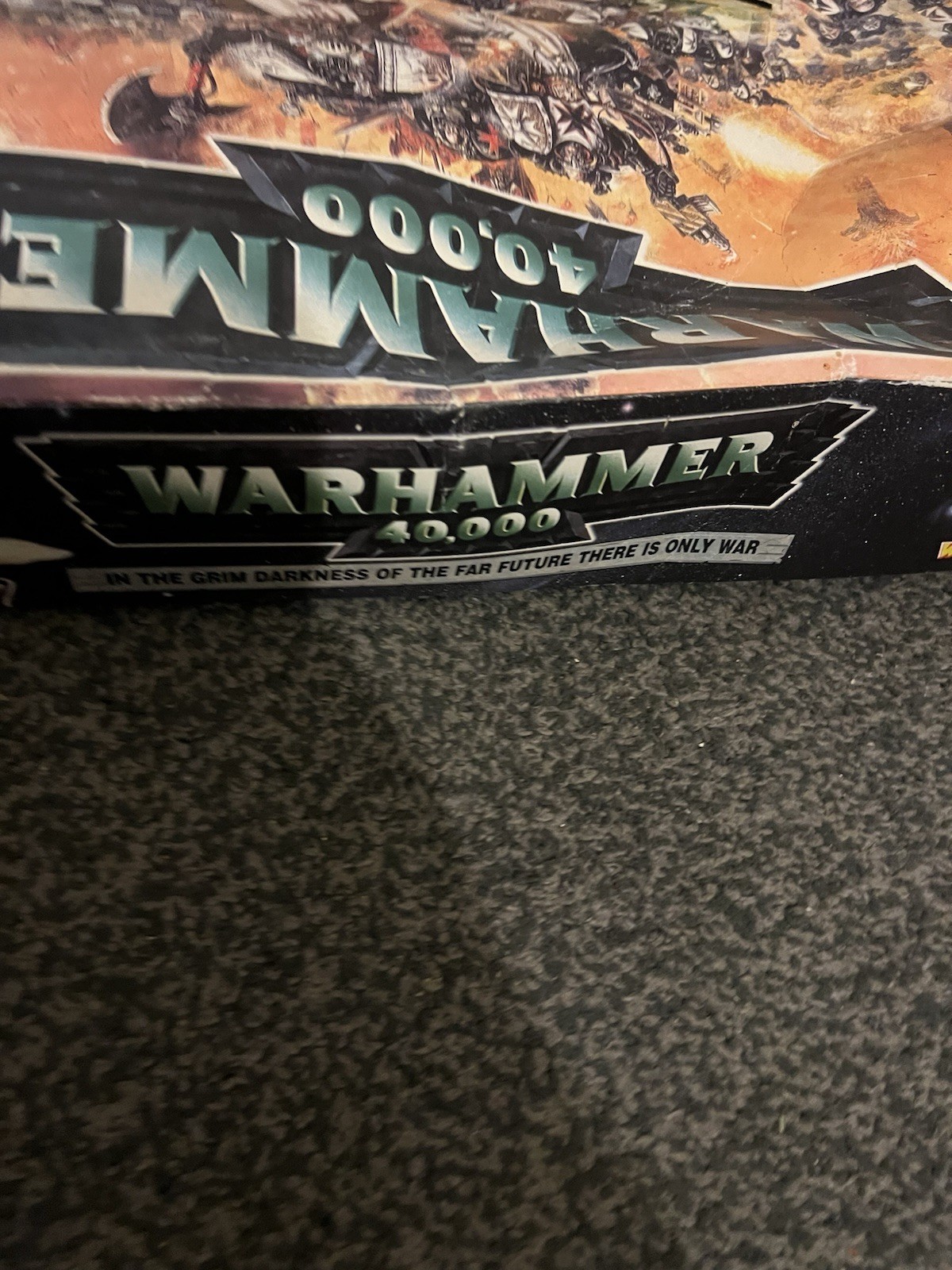 Warhammer 40k 3rd Edition Box Set Games Workshop Broken Box With Manuals