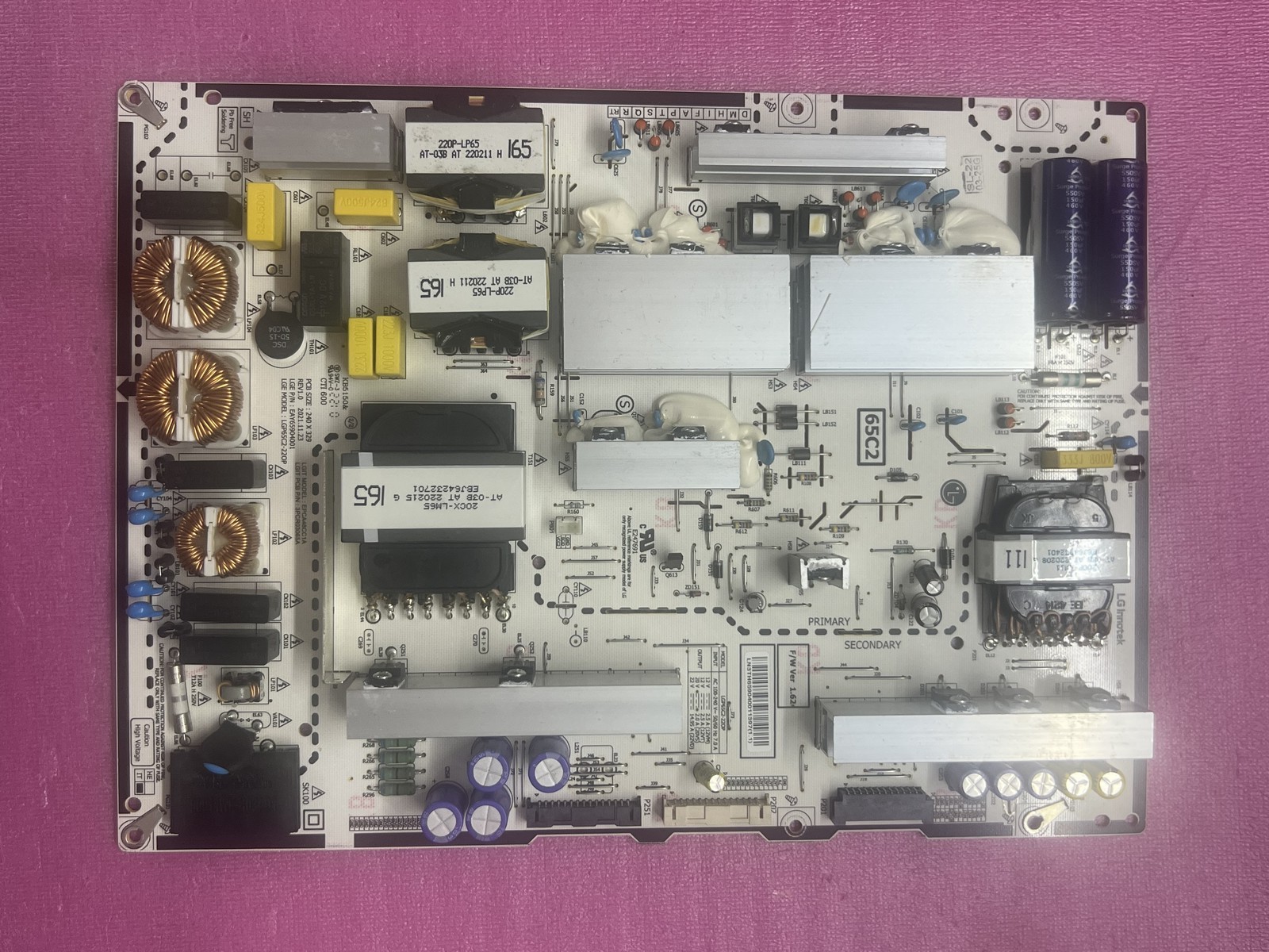LG OLED65C2PUA ，OLED65C26LD Power Supply Board EAY65904001