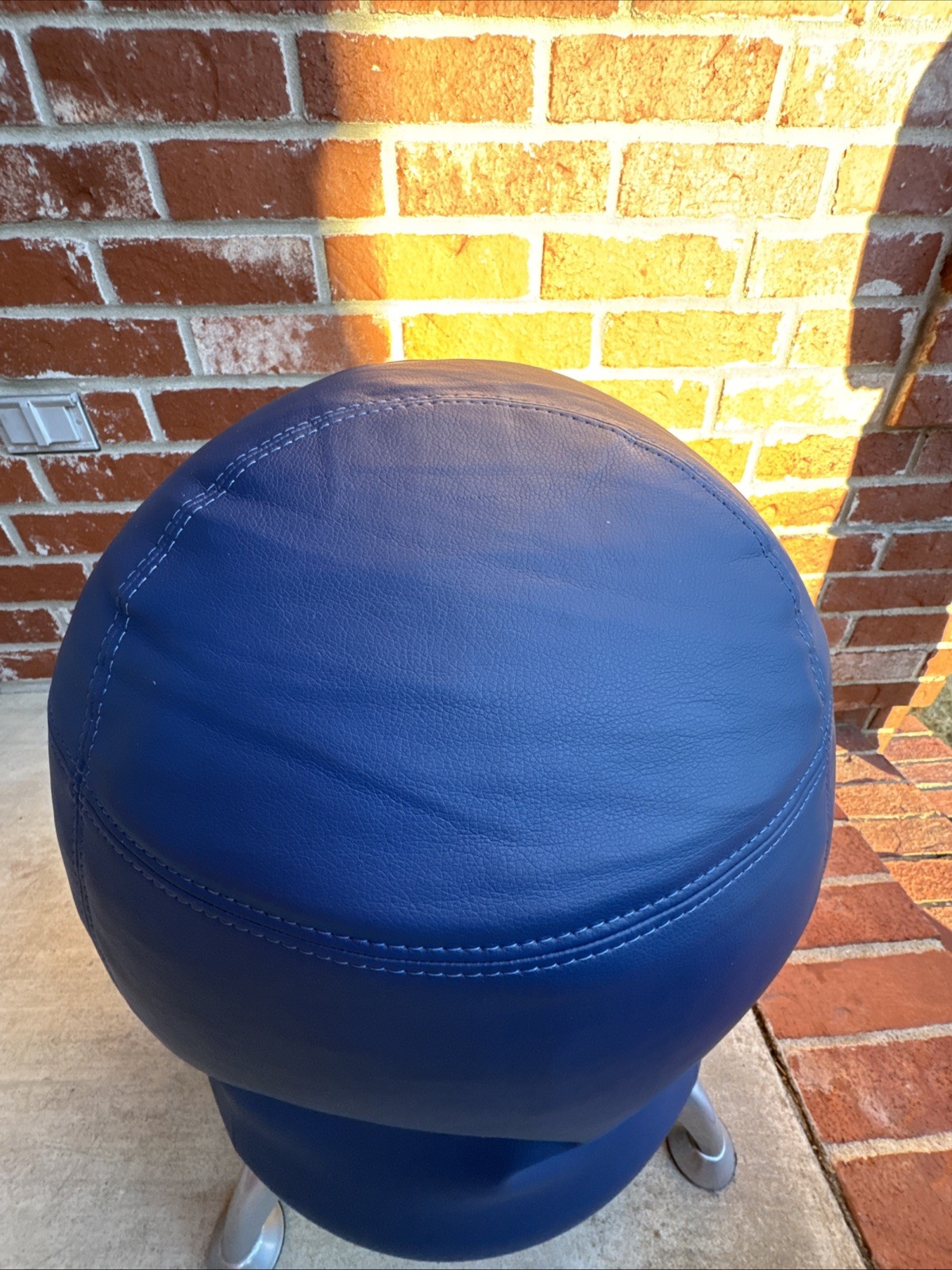 Safco Zenergy Ball Chair Navy Blue