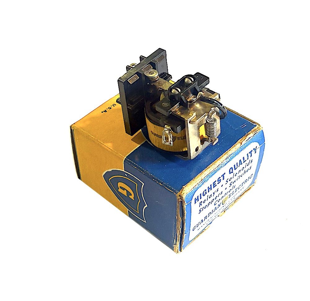 Guardian Electric 1200-C-115 8A 115V Power Relay (New)
