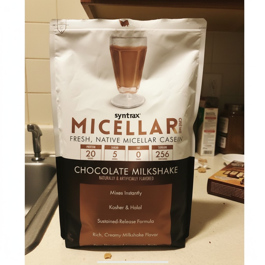 Nutrition Micellar Creme, Native Micellar Casein Chocolate Milkshake 2 LB