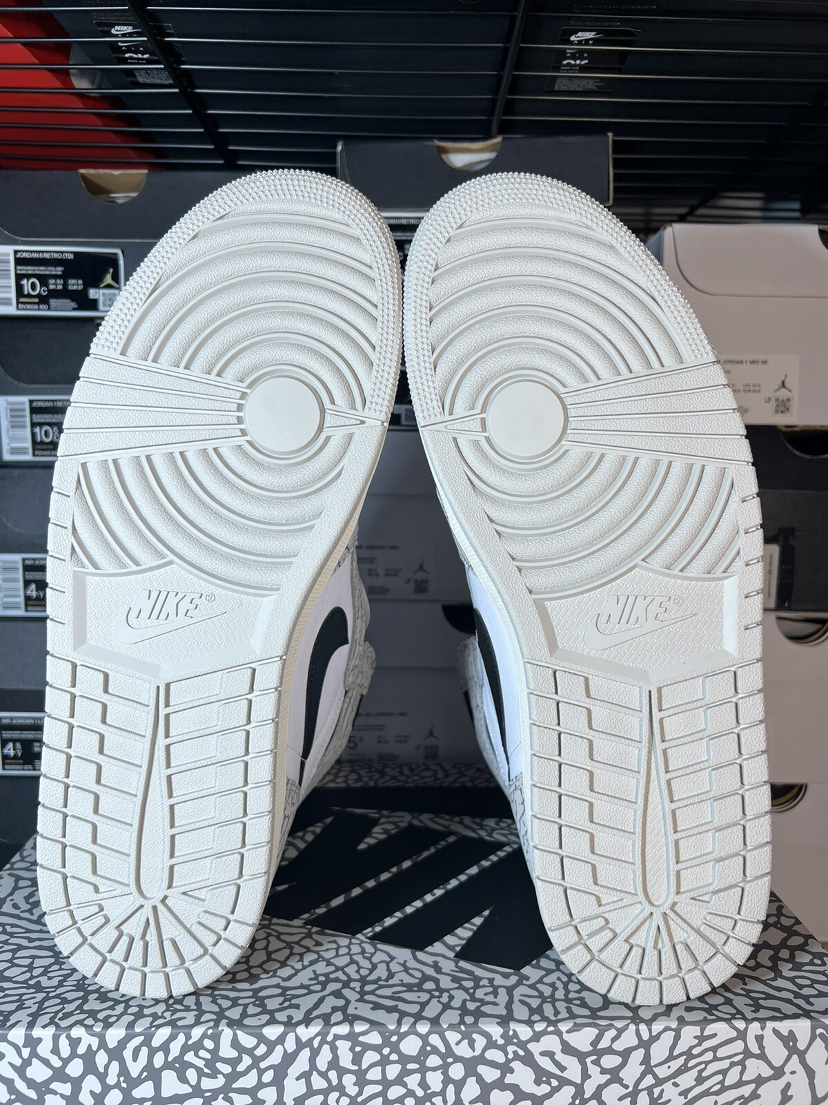 Nike Air Jordan Retro 1 High OG White Cement BRAND NEW Size 12.5