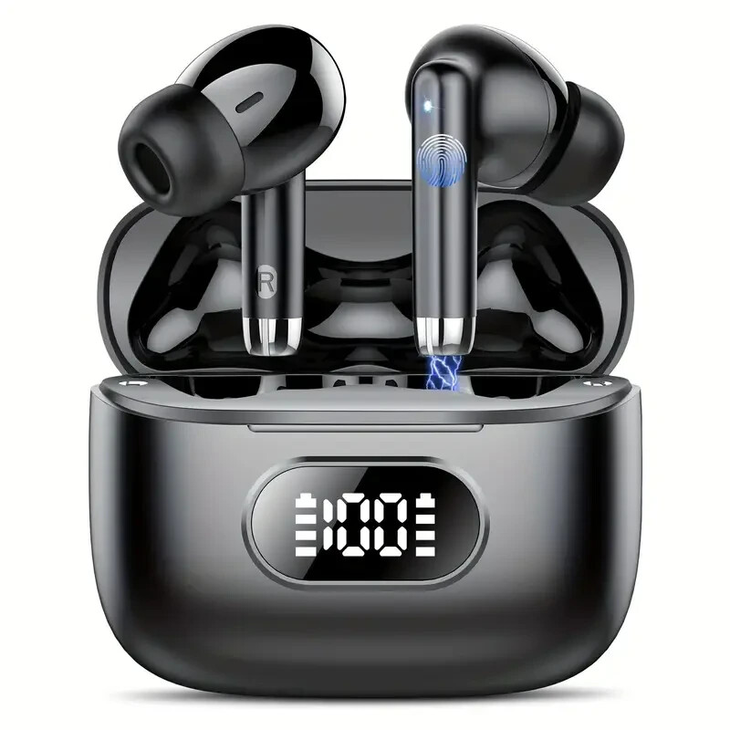 Bluetooth Earbuds Headset Ear pods Wireless 5.1 Earphones In-Ear Sport Heaphones