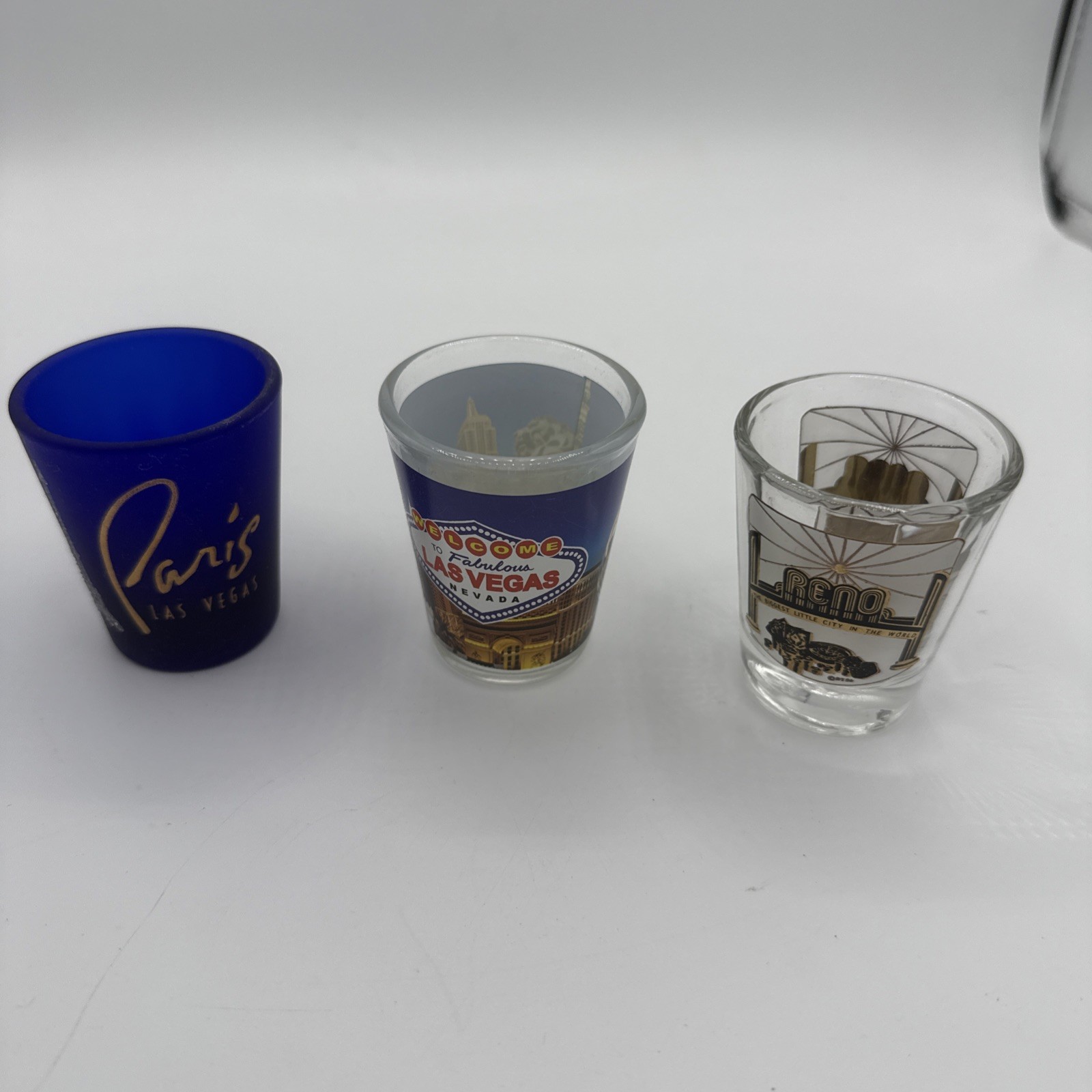 Nevada Shot Glasses Las Vegas & Reno
