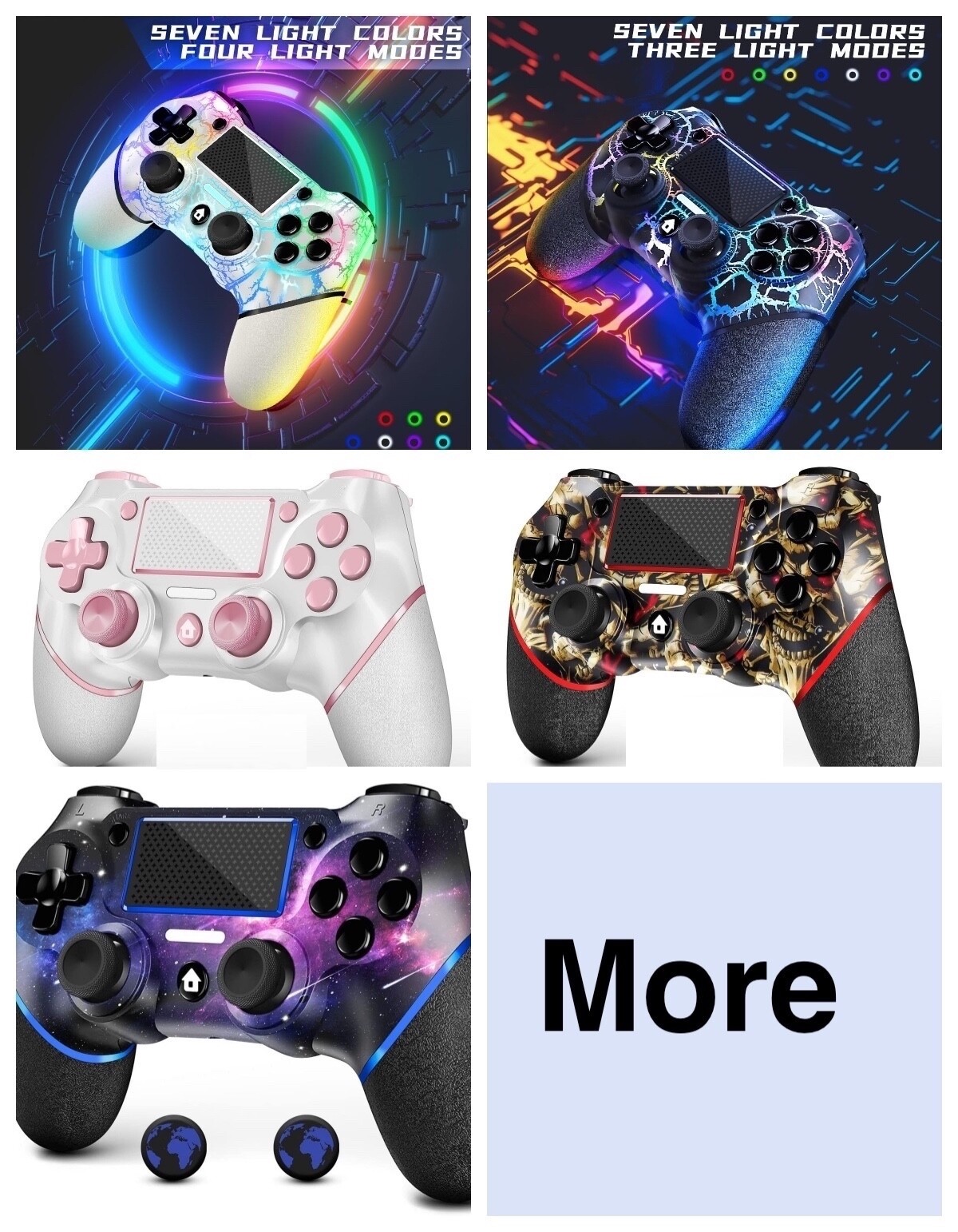 New Custom Design Wireless Controller for P-4 with Cable, Touchpad, Audio Jack
