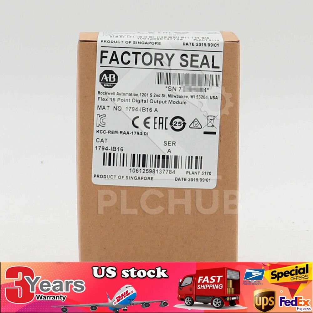 Allen-Bradley 1794-IB16 1794IB16 SER A Flex I/O Input Module US Free Tax