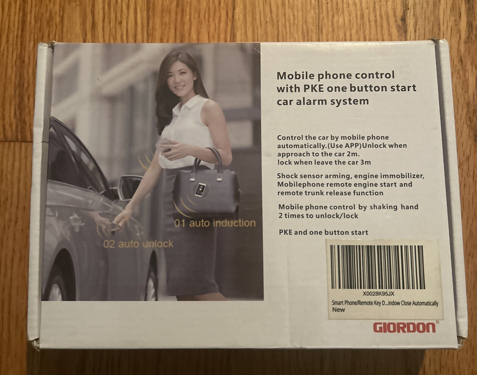Giordon MP913 start keyless entry system! New in Box!