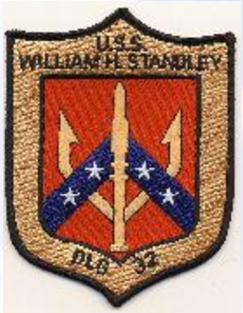 4.25" NAVY TOPGUN DLG-32 CRUISE EMBROIDERED PATCH