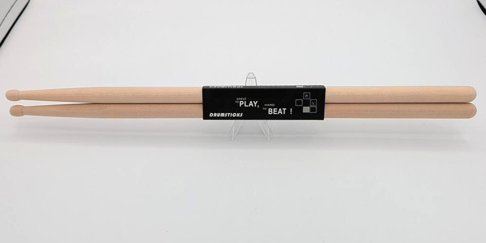 NEW 5-PAIR Maple Birch All-Wood 5A Drumsticks 16" Jazz Rock Music 10 DRUM STICKS