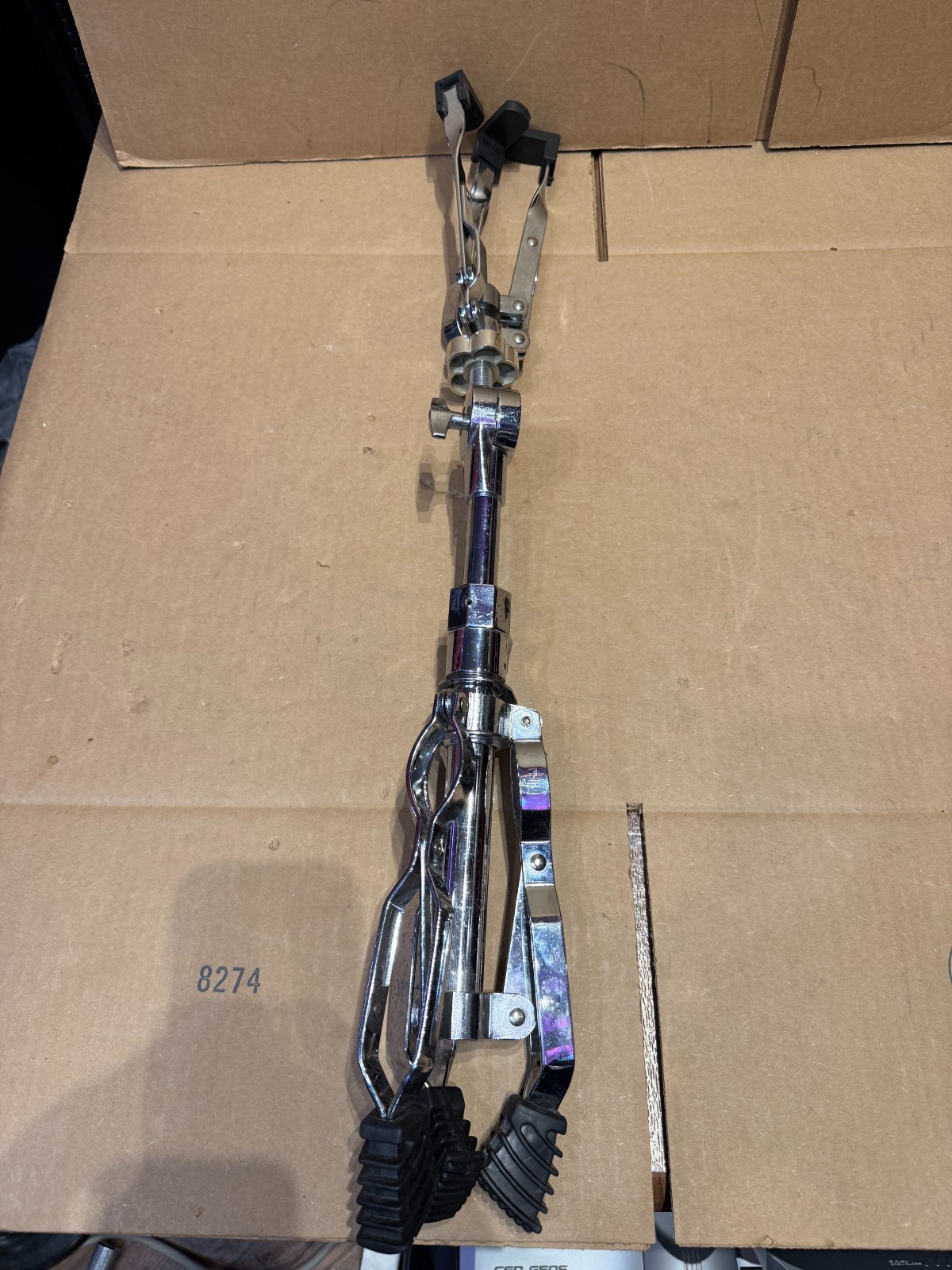 🥁 Double-Braced Snare Stand – 14″ Used – Unbranded