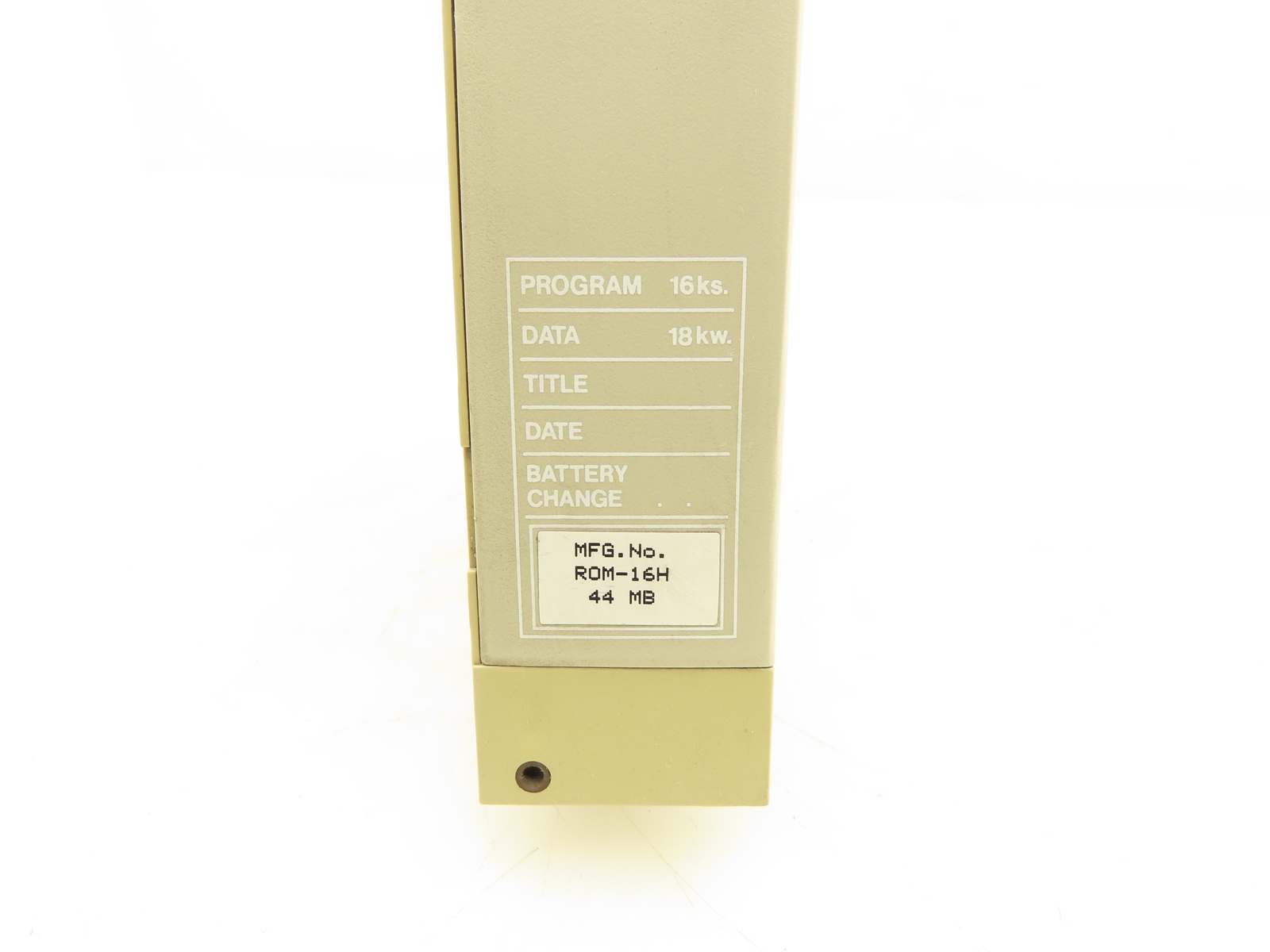Hitachi ROM-16H PLC Memory Cassette Module 44MB