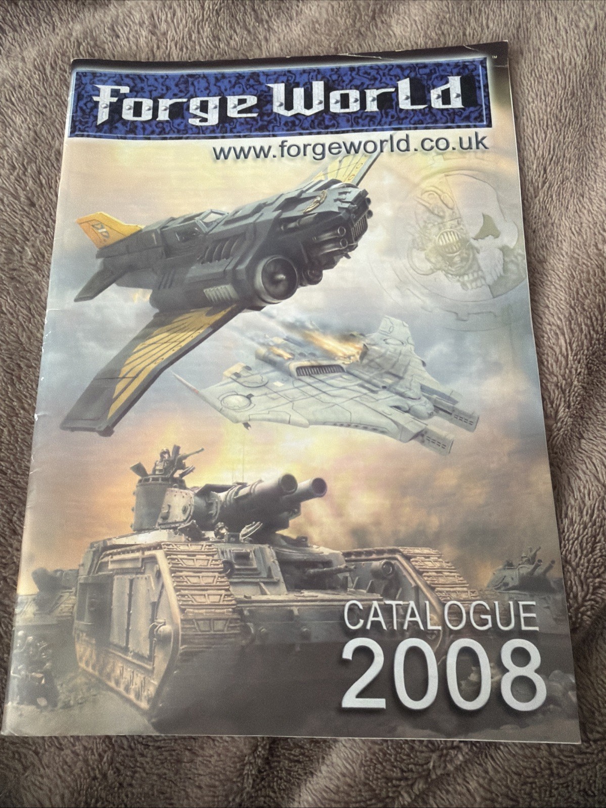 Forge World 2008 Catalogue/Catalog (cover bent)