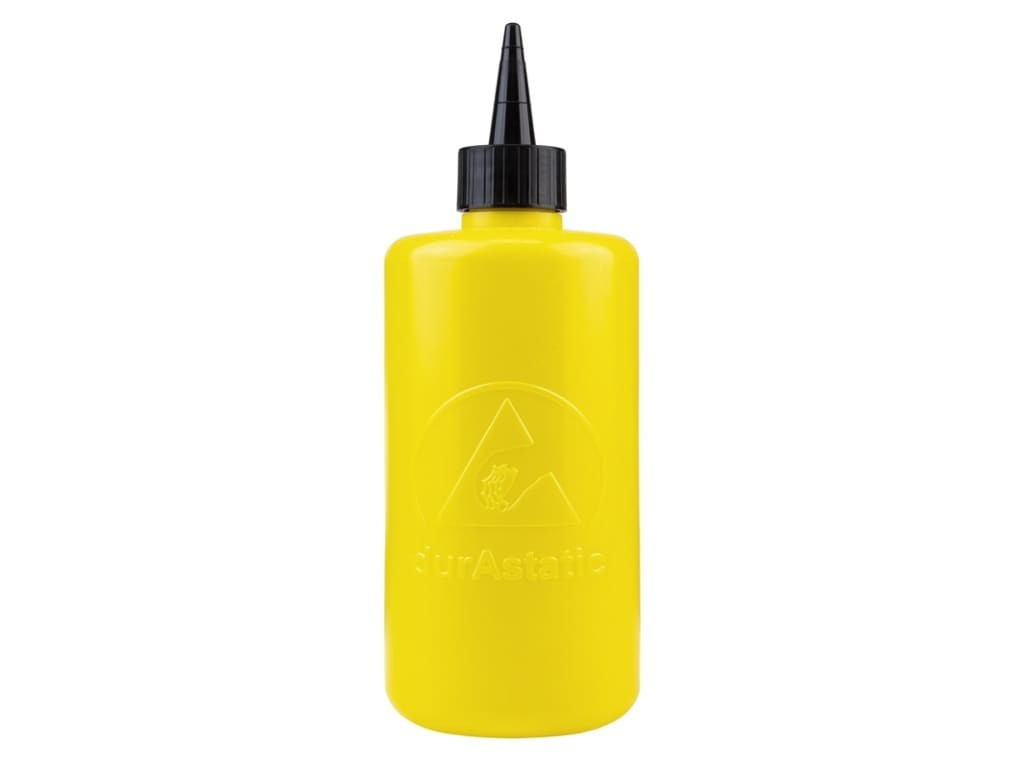 Menda 35758 - 16 oz yellow durAstatic cone top bottle