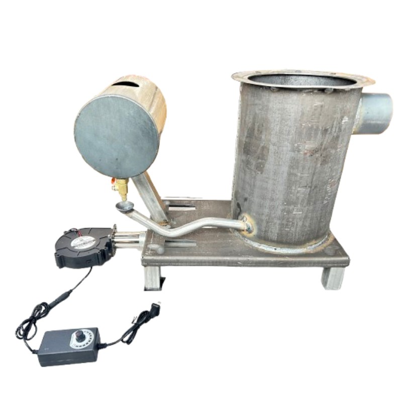 12V Waste Oil Stove Oil Burner Outdoors Cooking Hot Heating Furnace Burning Tool