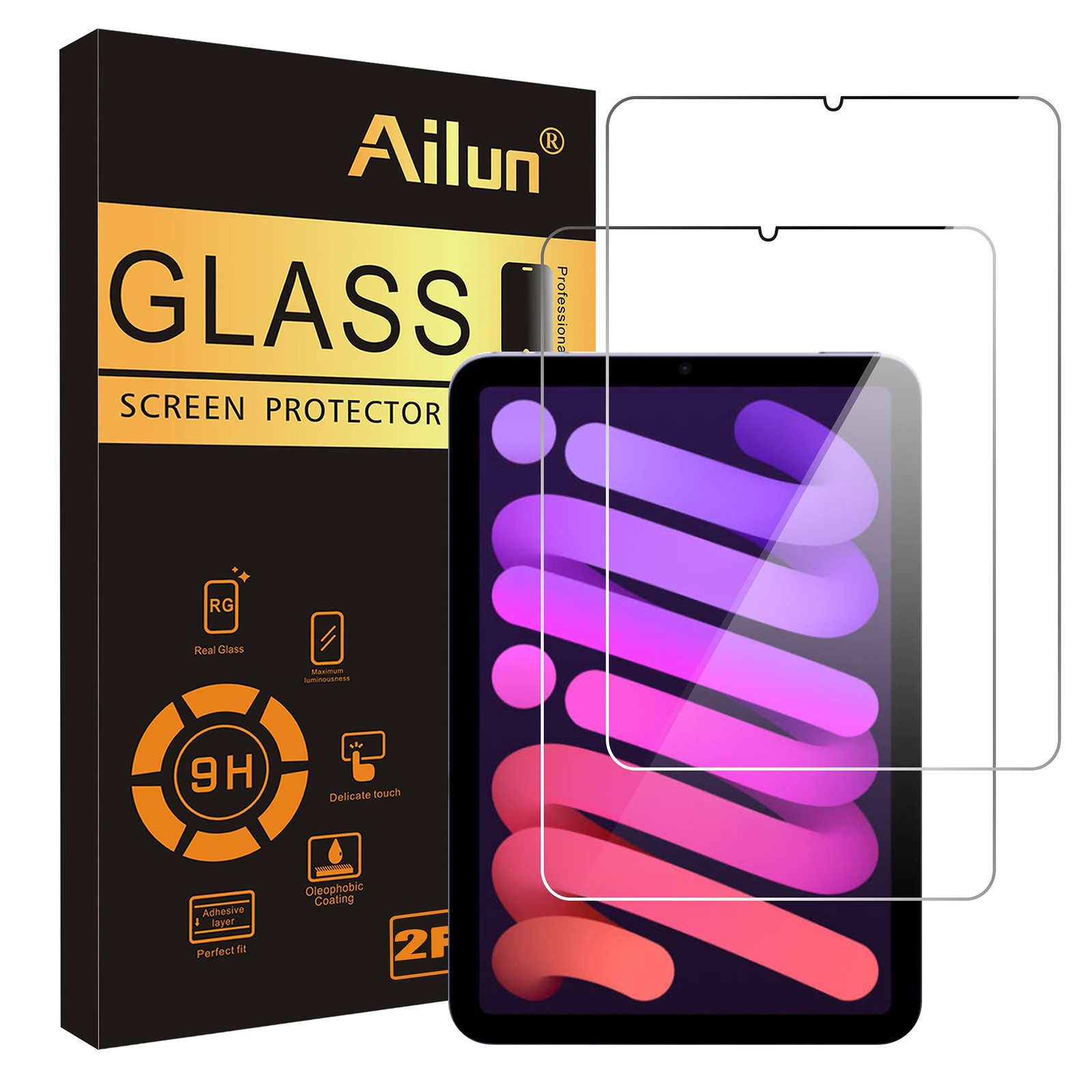 Ailun Screen Protector for iPad Mini 7 A17 Pro 7th Gen 2024 & 6th Gen...