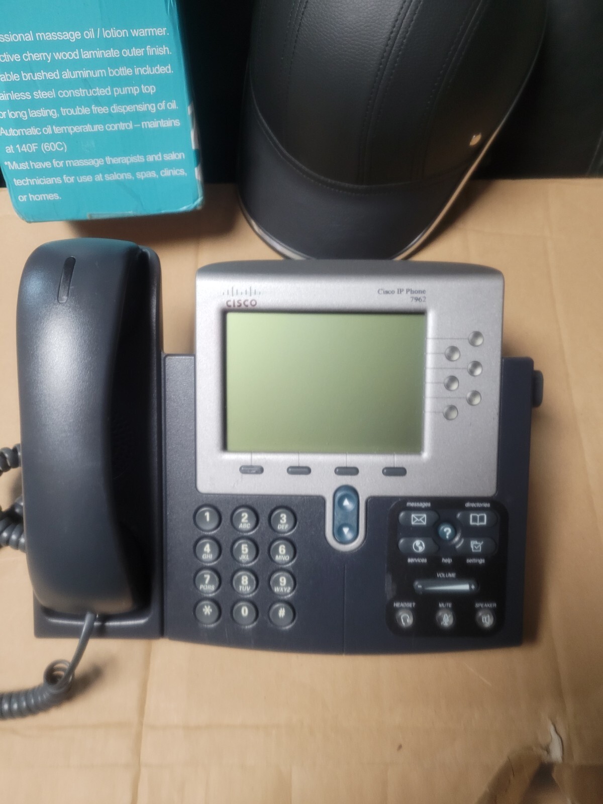 Cisco 7962G Unified IP Phone PoE - AC Power Supply Not Included