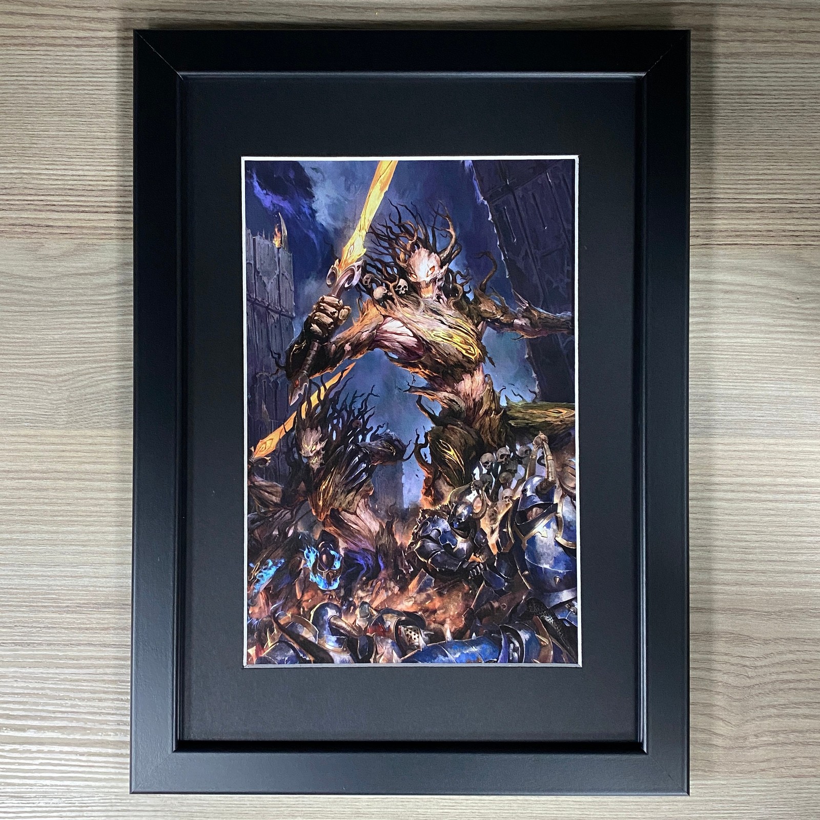 SYLVANETH TREE LORD ANCIENT FRAMED ART WARHAMMER AGE OF SIGMAR OLD WORLD AOS