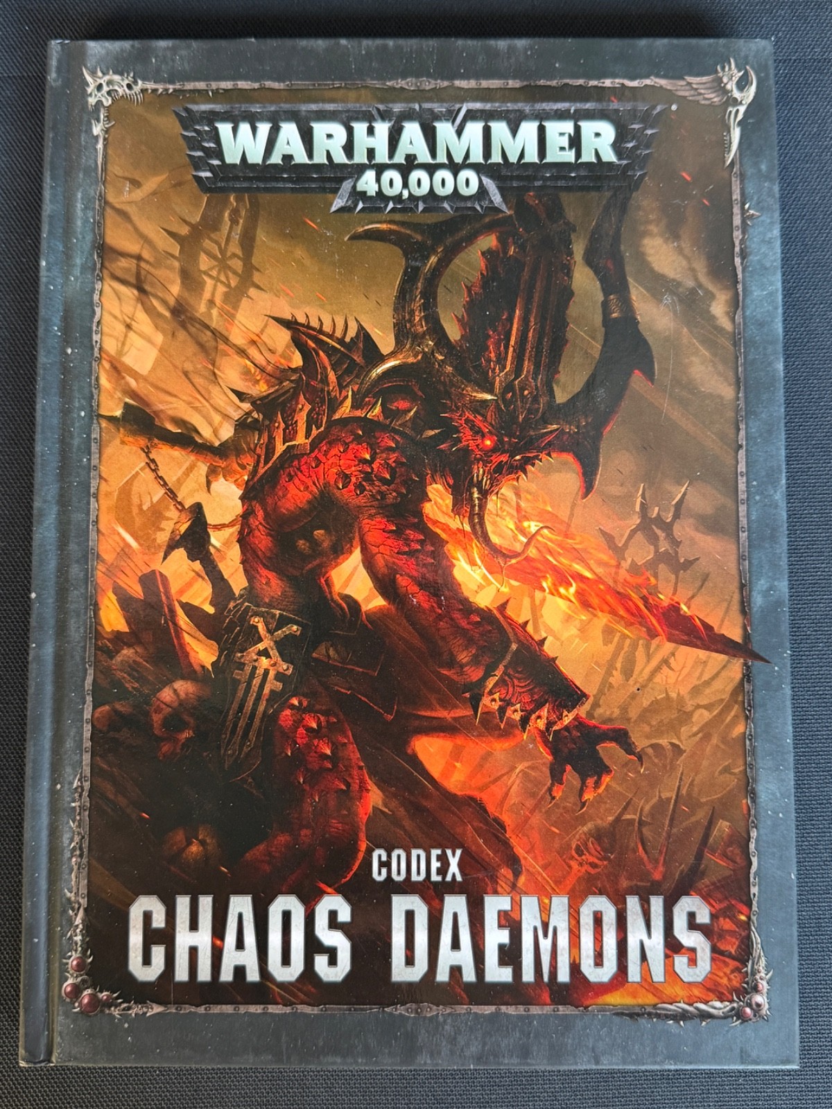 Warhammer 40,000 40K Codex Chaos Daemons Rulebook - 2018 - Excellent Cond.