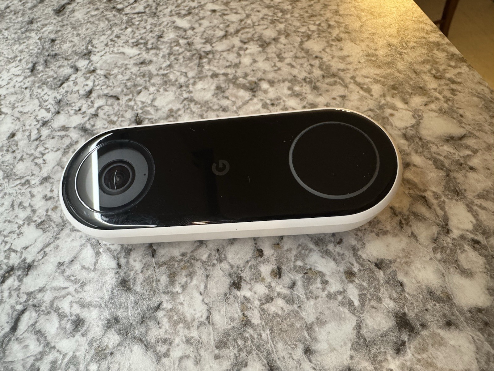 Google Nest Hello Video Doorbell Black Wireless Wi-Fi Camera Google Assistant