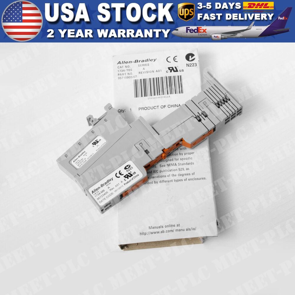 NEW 1734-TBS AB Point I/O Terminal Base w/Removable IEC  US Free Tax