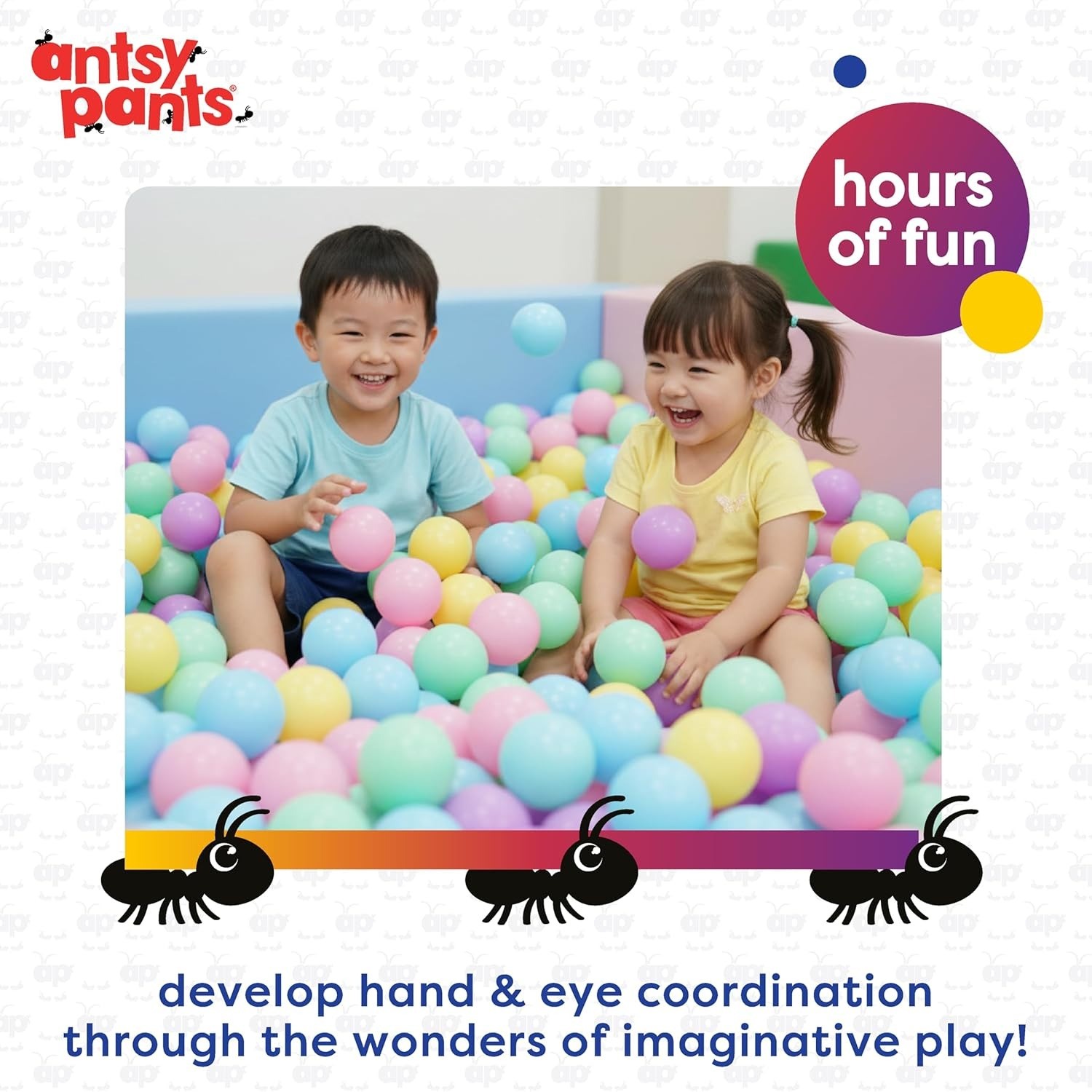 New - Antsy Pants Activity Playballs