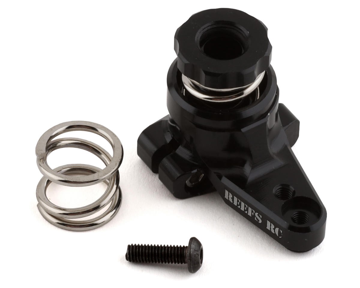 Reefs RC HD CNC Aluminum Clamping Servo Saver (25T) (Black) [SEHREEFS141]
